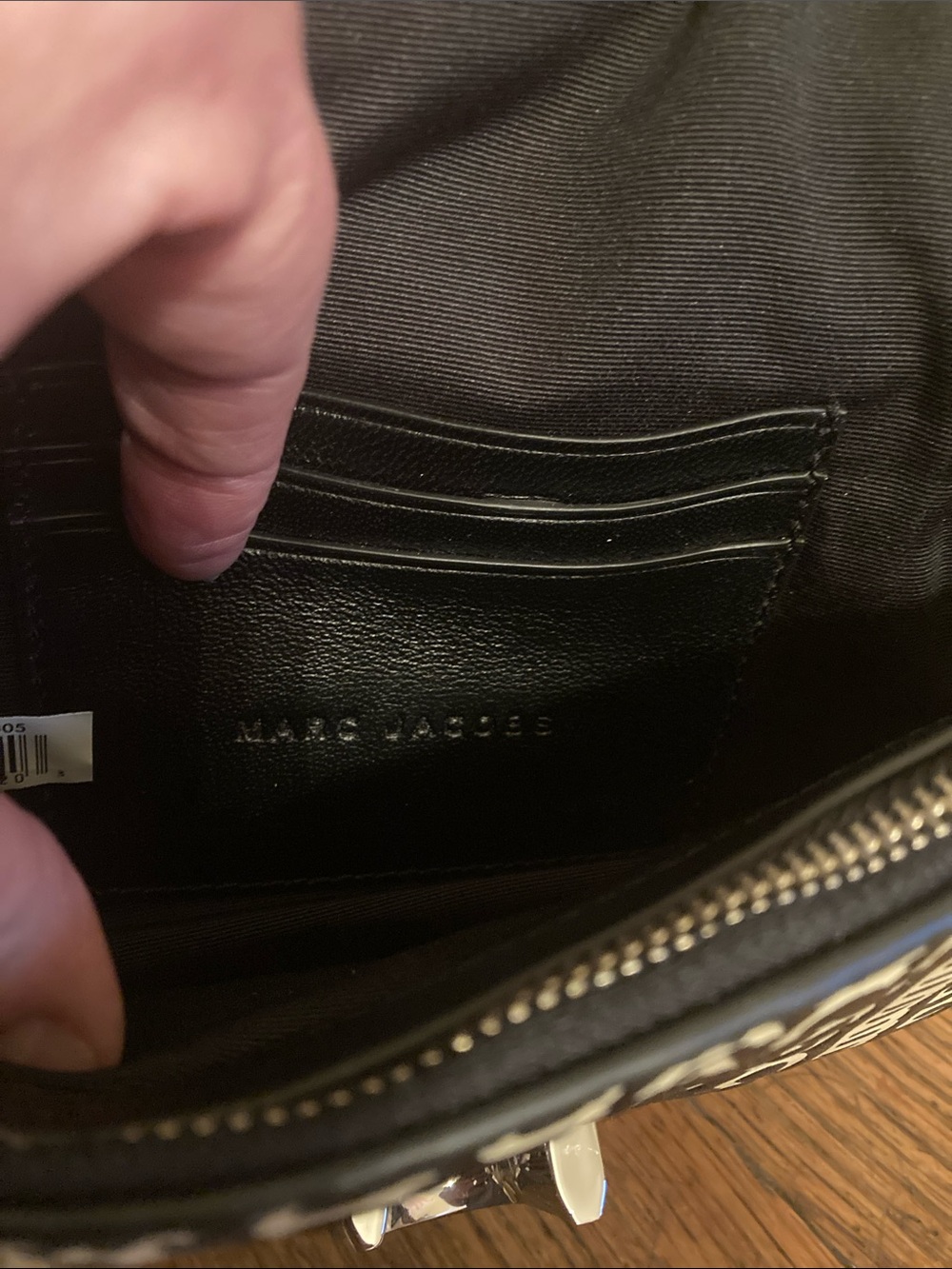 Marc Jacobs The Monogram Leather J Marc Mini Convertible Crossbody/Chain Bag NWT - Picture 10 of 13